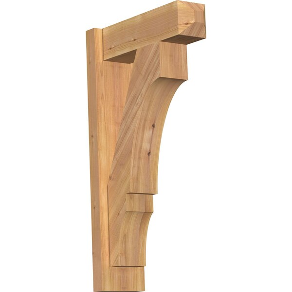 Ekena Millwork Balboa Craftsman Smooth Outlooker, Western Red Cedar, 5 1/2"W x 16"D x 28"H OUT06X16X28BOA04SWR - main